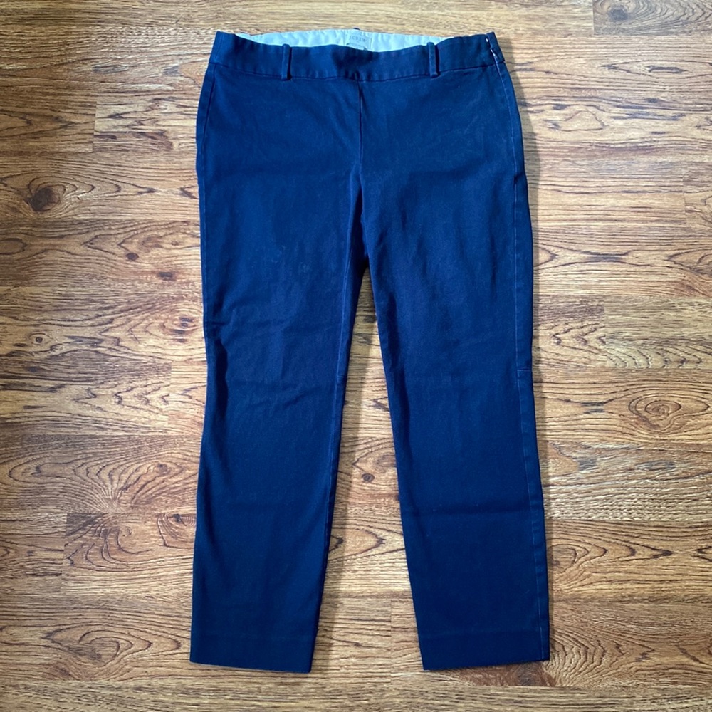 J. Crew Blue Winnie Ankle Pants